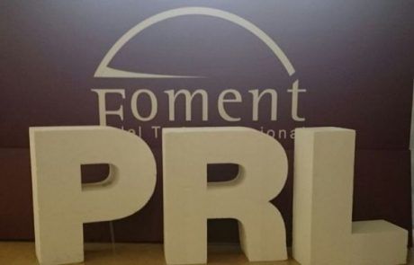 Logo Foment del treball PRL Logo Foment del treball y PRL