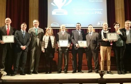 Todos los premiados en premios mejores practicas PRL Premiados a mejores practicas PRL 2015 en escenario