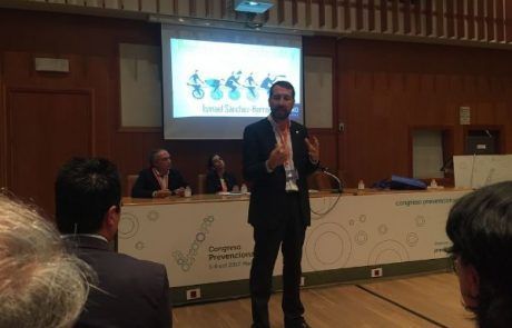 Ismael Sánchez de AEPSAL en congreso Prevencionar