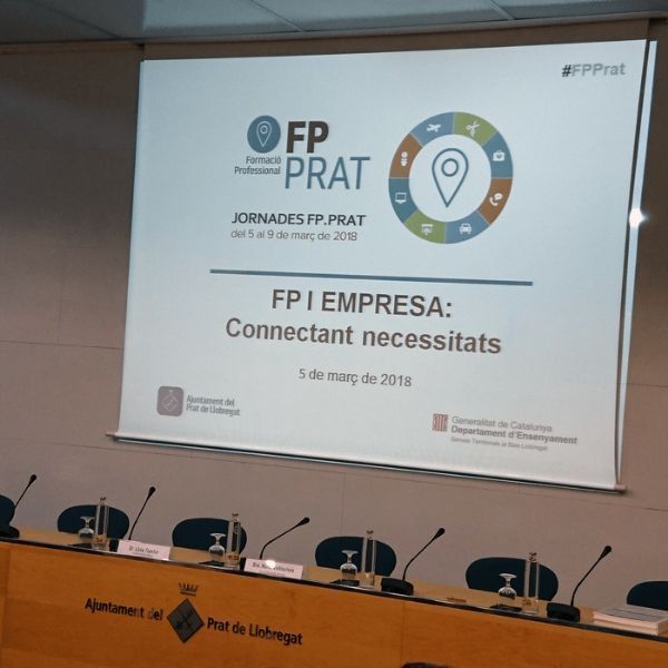 Proyección presentación Jornadas FP Prat