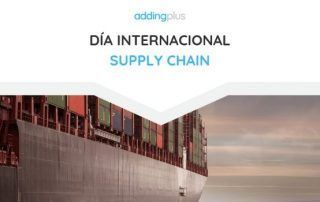 Barco de mercancías, día internacional del Supply Chain