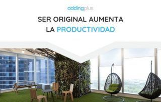 oficinas creativa simulando un jardín para mejorar productividad