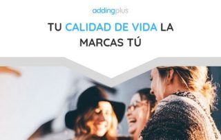 Chicas riendo marcando calidad de vida