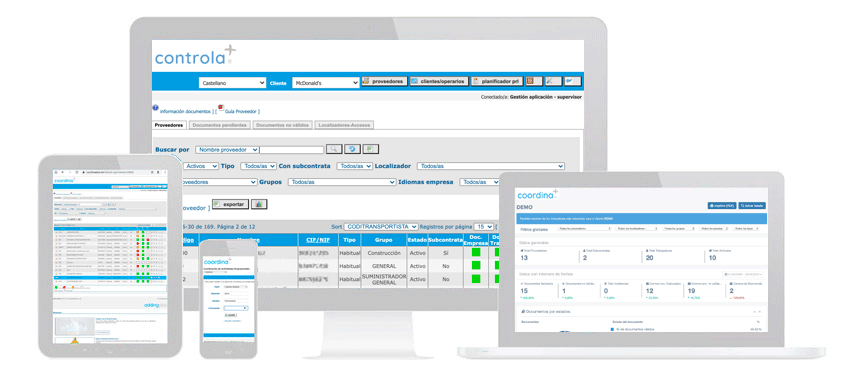 funcionalidades coordina plus